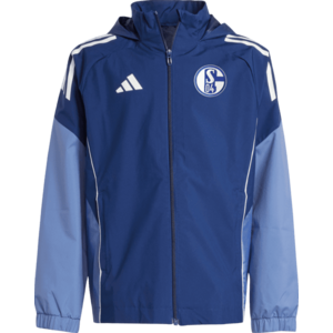 Kapucnis kabát adidas FC Schalke 04 Rain Kids kép