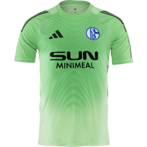 Póló adidas FC Schalke 04 Goalkeeper Jersey 2025/26 kép