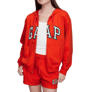 Kapucnis melegítő felsők GAP GAP Heritage Logo Americana Fullzip kép