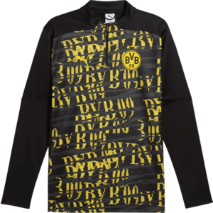 Hosszú ujjú póló Puma Borussia Dortmund Pre-match Quarter-Zip Top Men 2024/25 kép