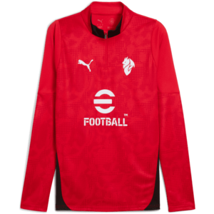 Hosszú ujjú póló Puma AC Milan Training 1/4 Zip Top 2025/26 kép