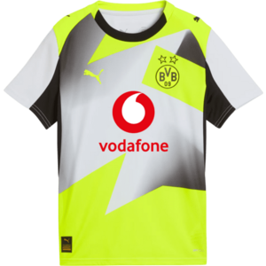 Póló Puma Borussia Dortmund Away Jersey Replica 2025/26 Kids kép