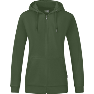 Kapucnis melegítő felsők Jako JAKO Organic hooded jacket women kép