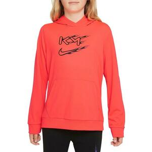 Kapucnis melegítő felsők Nike Dri-FIT Kylian Mbappé Older Kids Football Pullover Hoodie kép