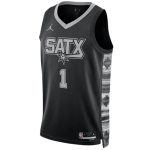 Rövid ujjú póló Jordan Jordan NBA San Antonio Spurs Statement Edition Swingman t kép