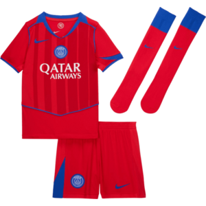 Szett Nike Dri-FIT Paris Saint-Germain Stadium 3rd Jersey Set 2025/26 Little Kids kép