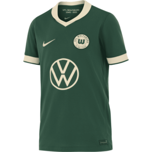 Póló Nike Dri-FIT VfL Wolfsburg Stadium 3rd Jersey 2025/26 Kids kép