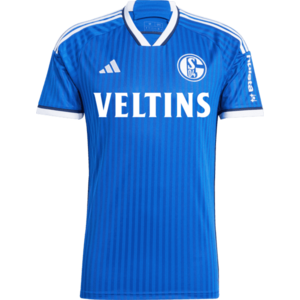 Póló adidas FC Schalke 04 t Blanko Blau kép