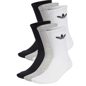 Zoknik adidas Originals Originals Trefoil Cushion 6 Pack socks kép