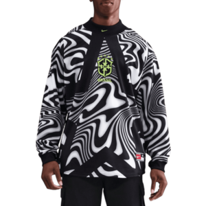 Hosszú ujjú póló Nike Brazil Authentic Goalkeeper Long-Sleeve 2026 kép