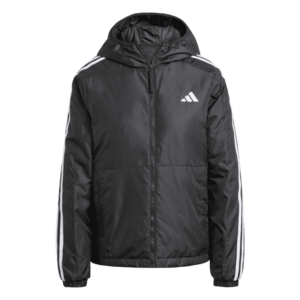 Kapucnis kabát adidas Essentials 3-Stripes Hooded Jacket Women kép