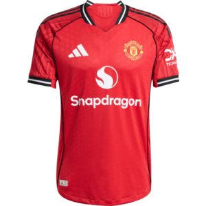 Póló adidas Manchester United Authentic Home Jersey 2025/26 kép