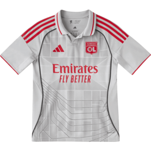 Póló adidas Olympique Lyonnais 3rd Jersey 2025/26 Kids kép
