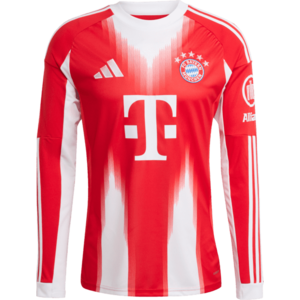 Hosszú ujjú póló adidas FC Bayern Home Long Sleeve 2025/26 kép