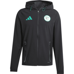 Kapucnis kabát adidas Algeria Tiro25 Competition Vis Tech Travel Jacket kép