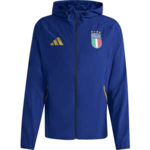 Kapucnis kabát adidas Italy Tiro Travel Windbreaker kép