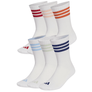Zoknik adidas 3 Stripes Crew 6 Pack kép