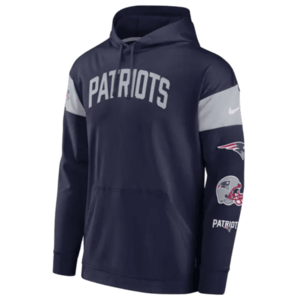 Kapucnis melegítő felsők Nike NFL New England Patriots hoody kép