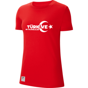 Rövid ujjú póló Nike TFF T-Shirt EC 2024 Women kép