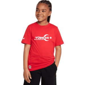 Rövid ujjú póló Nike TFF T-Shirt EC 2024 Kids kép