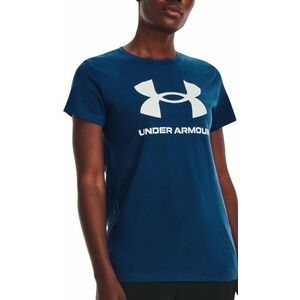 Rövid ujjú póló Under Armour UA W SPORTSTYLE LOGO SS-BLU kép