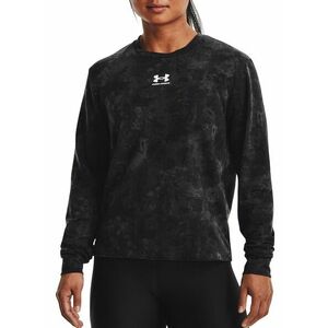 Melegítő felsők Under Armour Rival Terry Print Crew-BLK kép