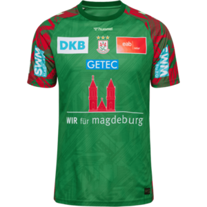 Póló Hummel Hummel SC Magdeburg BL Jersey 2025/2026 Kids kép