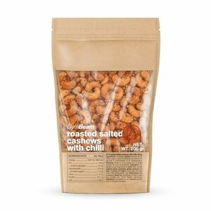GymBeam Roasted salted cashews with chilli kép