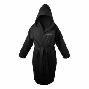 GymBeam Quick-Dry Bathrobe Black kép