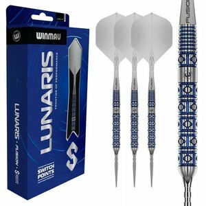Dart szett steel Winmau SP Lunaris Parallel 23g, 90% - gravírozott kép