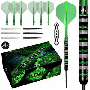Dart szett steel Mission Moldavite 23g, 95% - gravírozott kép