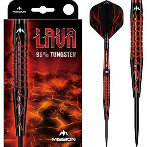 Dart szett Mission steel Lava 22g, 95% - gravírozott kép