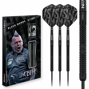 Dart szett steel Red Dragon Peter Wright Black Mamba, 24g - gravírozott kép