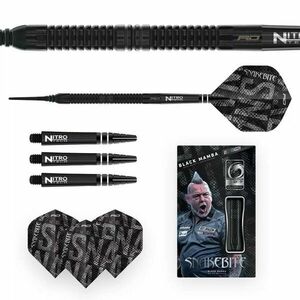 Dart szett soft Red Dragon Peter Wright Black Mamba, 20g, 90% - gravírozott kép