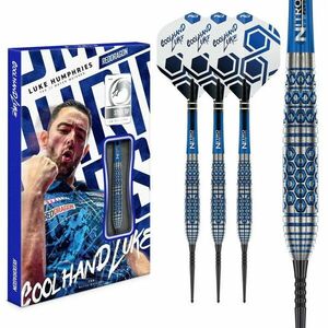 Dart szett steel Red Dragon Luke Humphries TX5, 25g, 90% - gravírozott kép