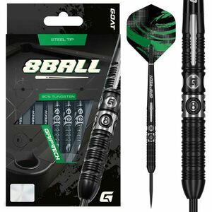 Darts szett steel GOAT 8-Ball, 26g, 90% kép