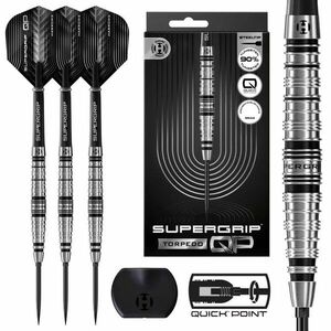 Dart szett steel Harrows QP Supergrip Torpedo 23g, 90% kép