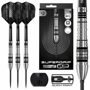 Dart szett steel Harrows QP Supergrip Bomb 23g, 90% kép