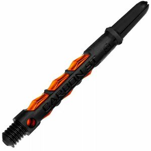 Dart szár közepes Harrows Carbon ST, fekete-narancssárga 40mm kép
