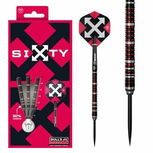 Dart szett Bull's Sixty S2, steel, 21g, 90% kép