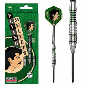 Dart szett Bull's Flying Mullets, steel, 21g, 90% kép