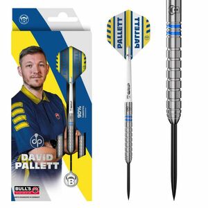 Dart szett Bull's David Pallett, steel, 20g, 90% kép