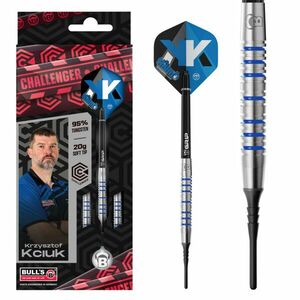 Dart szett Bull's Krzysztof Kciuk Challenger soft, 20g, 90% kép