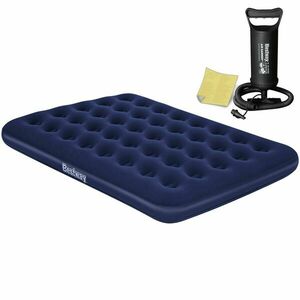 Felfújható matrac 191x132x22 cm dugattyús pumpával bestway 67002 kép