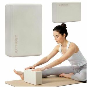 ActiGet Jóga Blokk 23x15x7, 5cm - Világos bézs kép