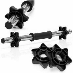 ActiGet egykezes Súlyzórúd - Ezüst, Fekete kép