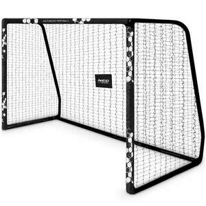 NeoSport Labdarúgó kapu 300x200x120cm - Fekete kép