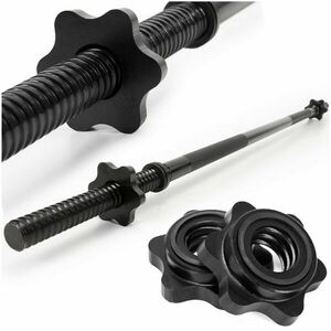 ActiGet Súlyzórúd 120cm, 25mm - Fekete kép