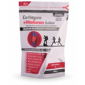 Collagen + Hialuron Eper-Málna 400 g kép