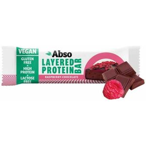 Layered Protein Bar vegán fehérjeszelet - Málnás-csokoládés 50 g kép
